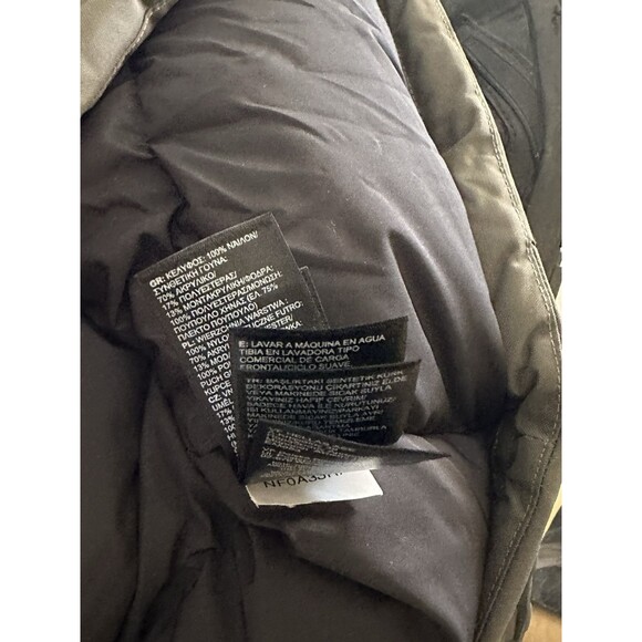XL The North Face Jacket Mens Olive Green McMurdo Parka Goose Down NO hood - Picture 15 of 16